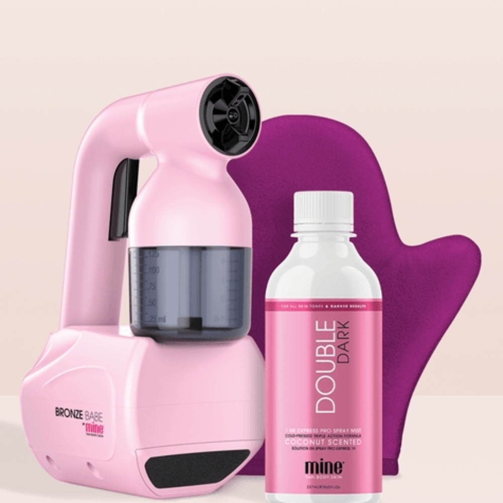 Bronze Babe Home Spray Tan Kit

 Spray Tan Machine with Mitt & Spray